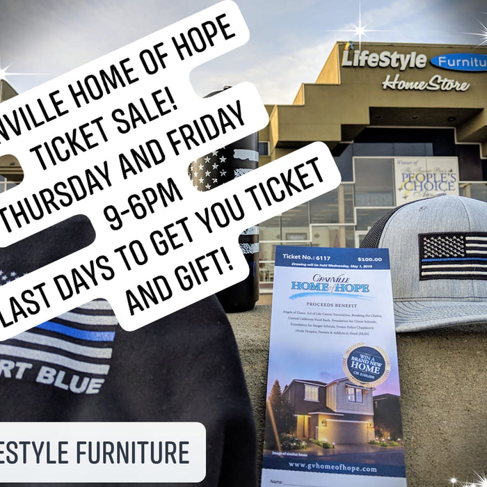 Granville - Home of Hope Ticket Sale at Lifestyle Furniture 4/11/2019