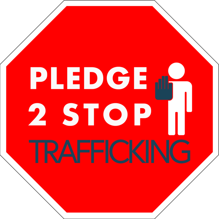 Pledge 2 Stop Trafficking Support Jan 11th