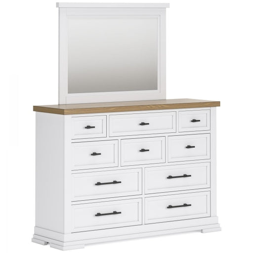 Asryn Storage Bed With Dresser & Mirror - Lifestyle Furniture