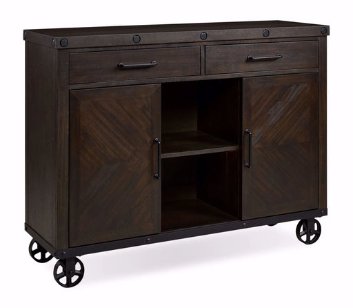 Colorado 2PC Set Server W/ Wine Rack - Lifestyle Furniture