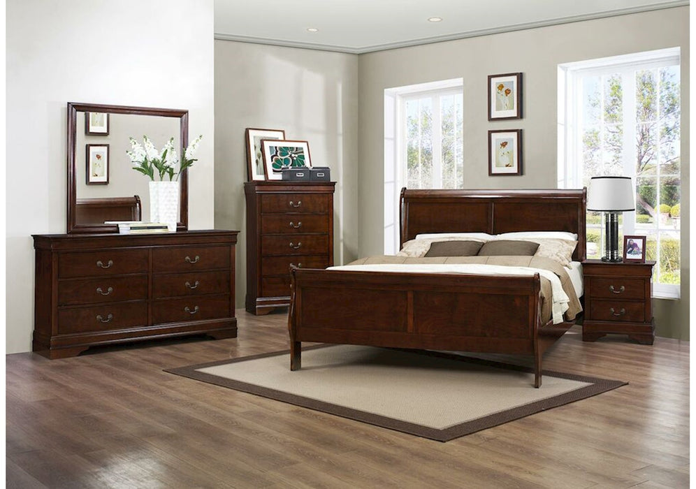 Marengo Brown with Dresser and Mirror - Lifestyle Furniture