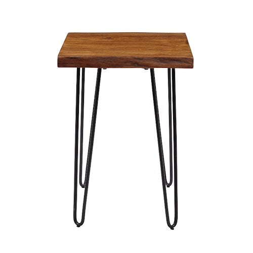 Natures Edge Chestnut Chairside Table - Lifestyle Furniture