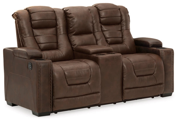 Manhattan II Reclining Power Reclining Loveseat - Lifestyle Furniture