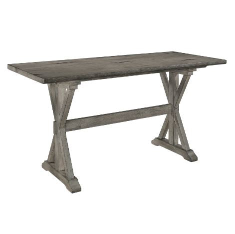 Fayette Counter Height Black/Grey - Lifestyle Furniture