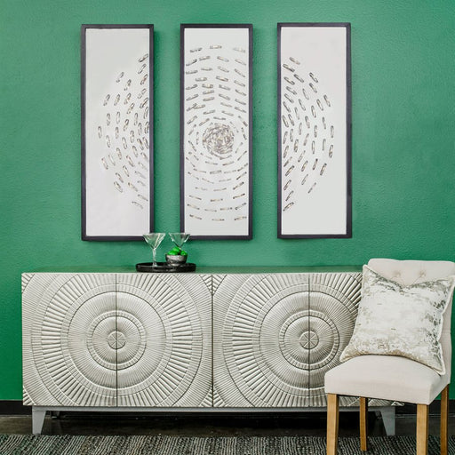 Halcyon's Curvature Wall Art - Lifestyle Furniture