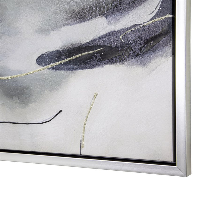 Cyan Bloom Wall Art - Lifestyle Furniture
