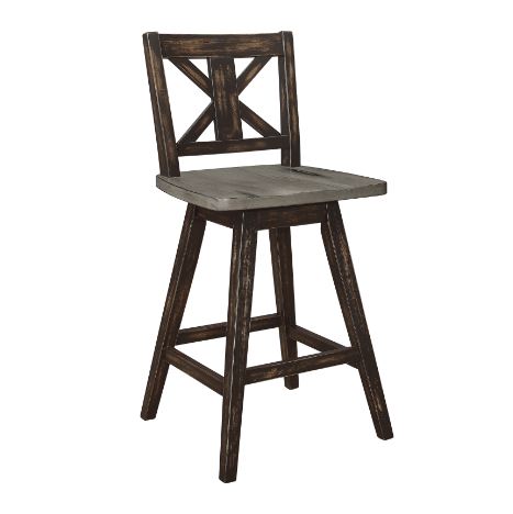 2 x Fayette Counter Height Chair - Lifestyle Furniture