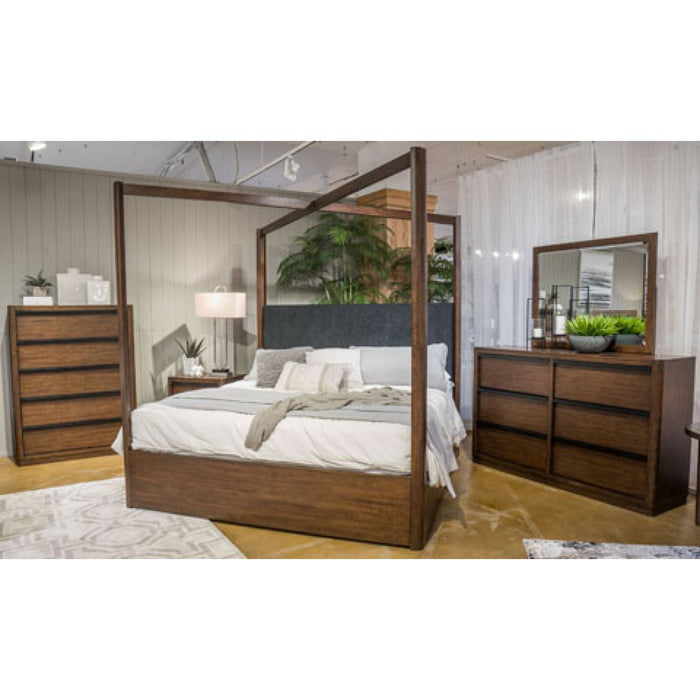 Danno Capony Bed With Dresser & Mirror - Lifestyle Furniture