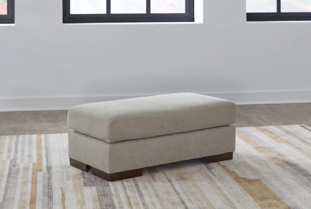 Raven Flax Ottoman - Lifestyle Furniture