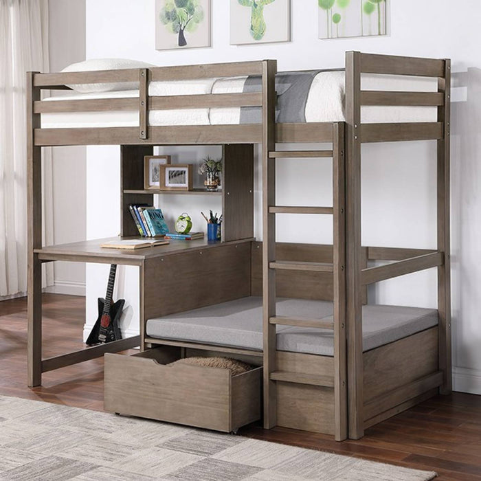 Callistus Twin/Workstation Loft Bed - Lifestyle Furniture