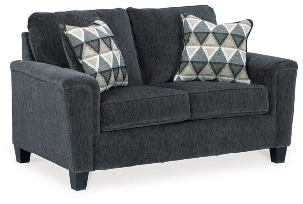 Raina Smoke Loveseat - Lifestyle Furniture