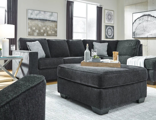 Kingsburg Slate Oversized Ottoman - Lifestyle Furniture
