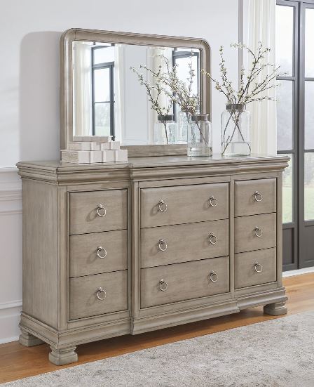 Lecox Bedroom With Dresser & Mirror - Lifestyle Furniture