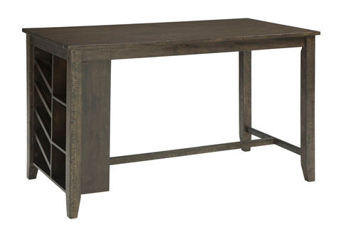 Acacia veneers and hardwood solids Counter Height Dining Set in Warm Brown- Lifestyle Furniture