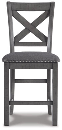 Lawrence Grey Counter Height BarStools - Lifestyle Furniture