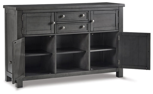 Lawrence Grey Dining Server - Lifestyle Furniture