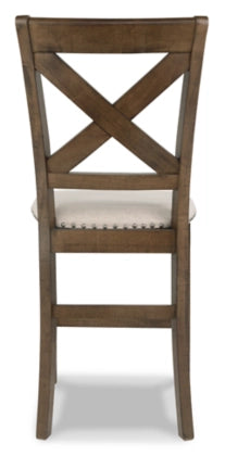 Lawrence Counter Height Table & 4 Counter Chairs - Lifestyle Furniture