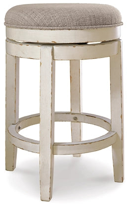 Georgia Counter Height Backless Swivel Stool X2 - Lifestyle Furniture
