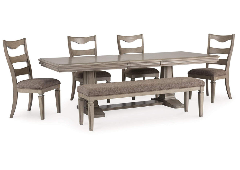 Lene Dining 6Pc. set - Lifestyle Furniture