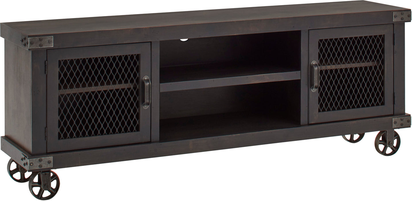 Industrial Ghost Black 74 "console - Lifestyle Furniture