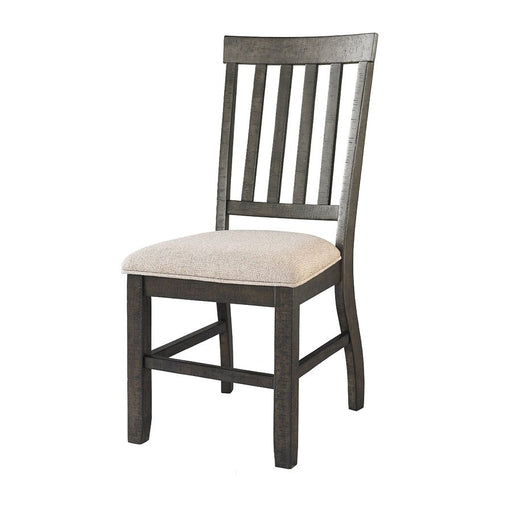 Stone Charcoal Dining Chairs (x2) - Lifestyle Furniture