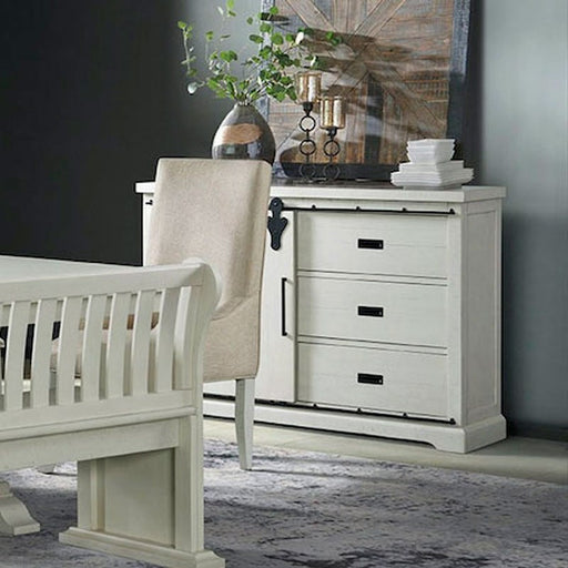 Stone White Server - Lifestyle Furniture