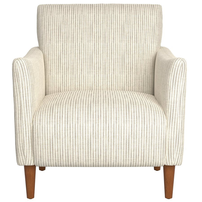 Letty Ash Stripe Accent Chair - Lifestyle Furniture
