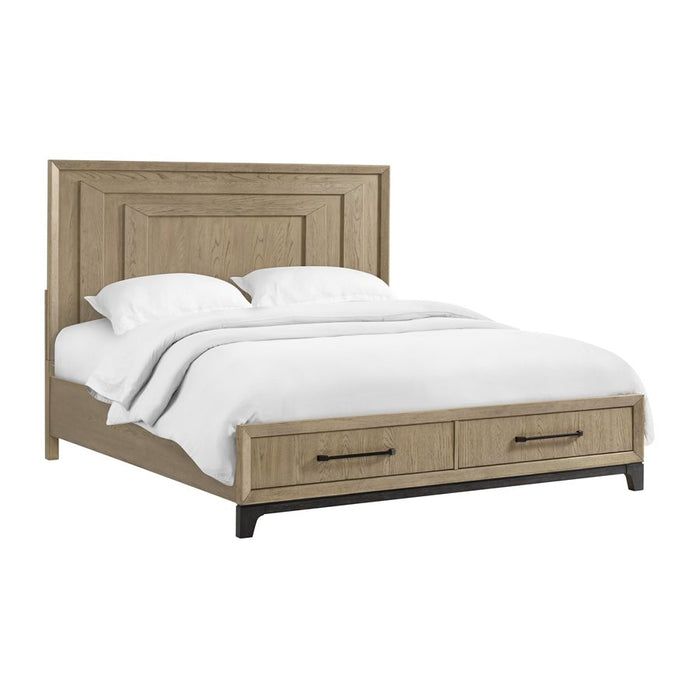 Sutton Place Storage Bed With Dresser & Mirror - Lifestyle Furniture