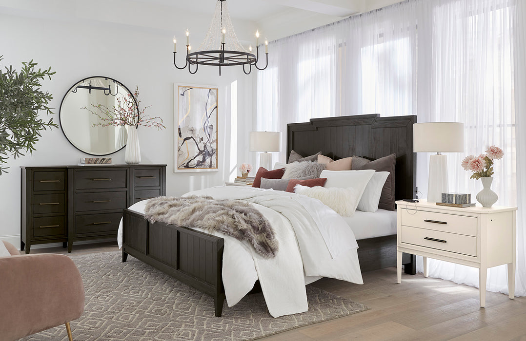 Camden Panel Bed With Dresser & Mirror - Lifestyle Furniture