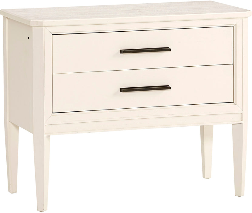 Camden White Liv360 Nightstand - Lifestyle Furniture