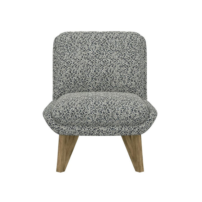 Emerson Blue Armless Chair - Lifestyle Furniture