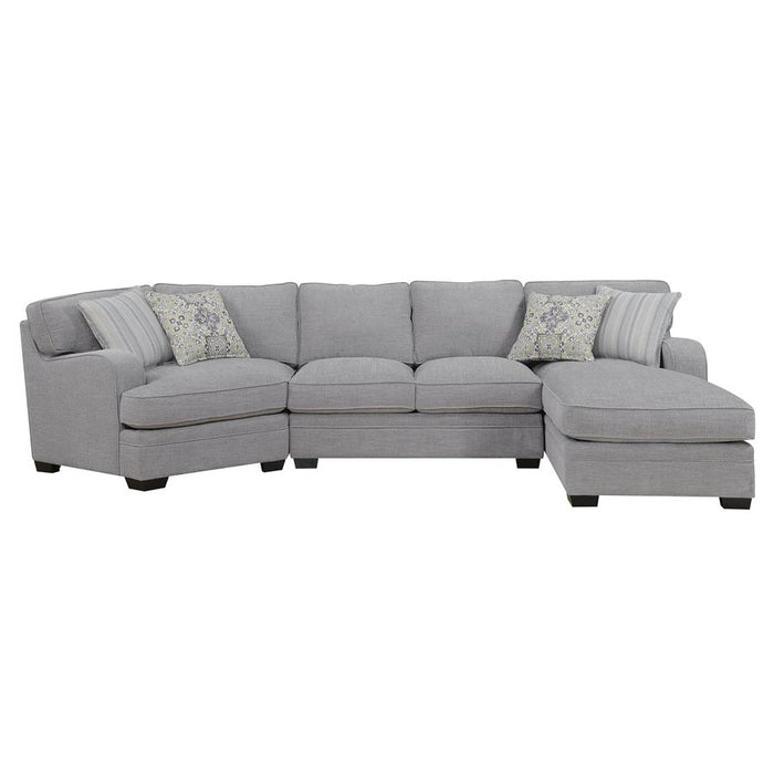 Analiese 3PC Sectional W / 4 Pillows - Lifestyle Furniture