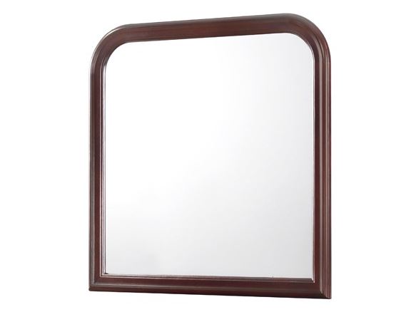 Louis Philippe Martini Cherry Bedroom with Dresser& Mirror - Lifestyle Furniture