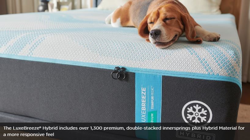 TEMPUR-Luxebreeze 2.0 Medium Hybrid - Lifestyle Furniture