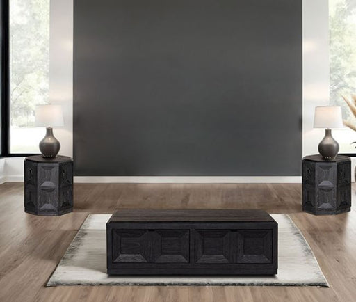 Hatton Cross Black Rect Cocktail Table - Lifestyle Furniture