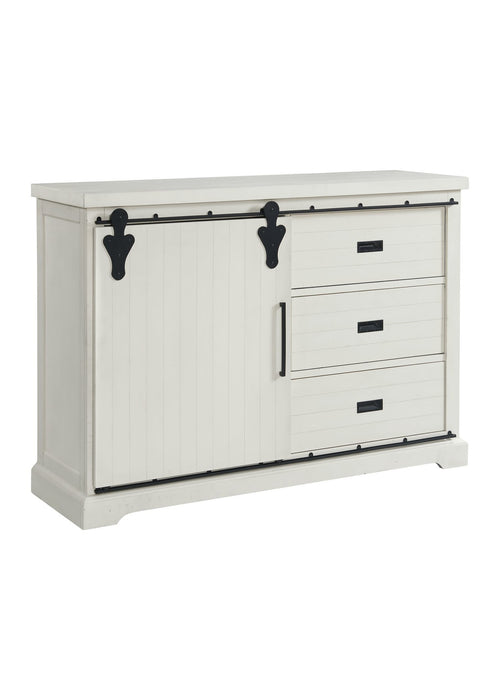 Stone White Server - Lifestyle Furniture
