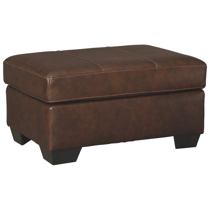 Morelos Chocolate Ottoman - Lifestyle Furniture