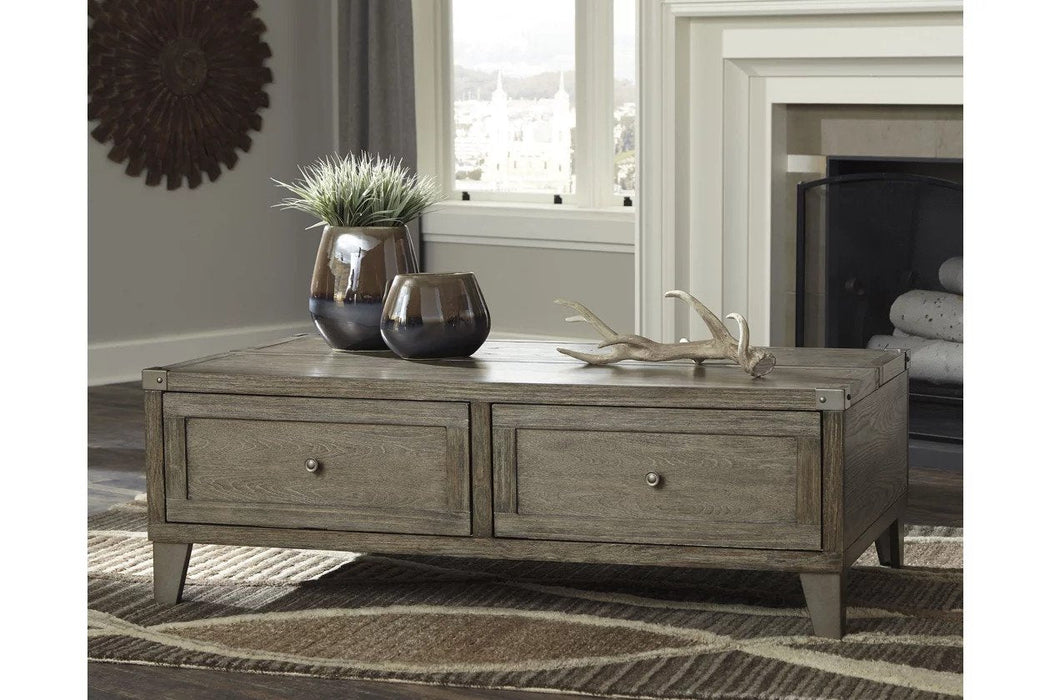 Each unique, eye-catching table is in the contemporary style and adds warmth to any room.