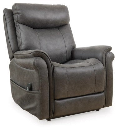 Lozen Steel Power Lift Recliner - Lifestyle Furniture