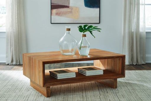 Dressy Rectangular Cocktail Table - Lifestyle Furniture