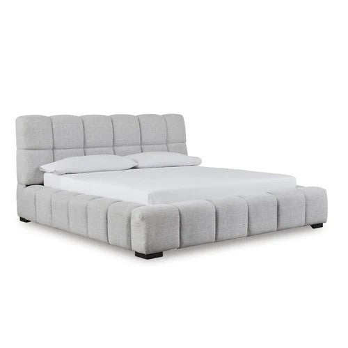 Desky Upholstered Bed - Lifestyle Furniture