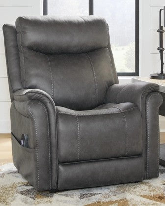 Lozen Steel Power Lift Recliner - Lifestyle Furniture