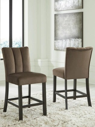 Jasha Upholstered Barstool (x2) - Lifestyle Furniture