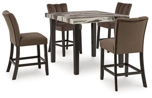 Jasha 5PC Counter Set - Lifestyle Furniture