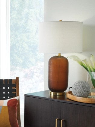 Farbyn Glass Table Lamp - Lifestyle Furniture