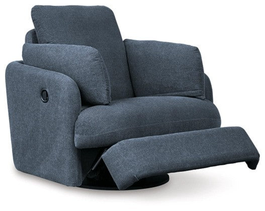 Coxdy Ink Swivel Glider Recliner - Lifestyle Furniture