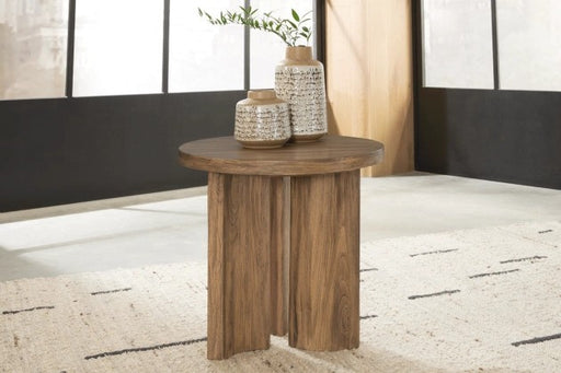 Tassy Round End Table - Lifestyle Furniture