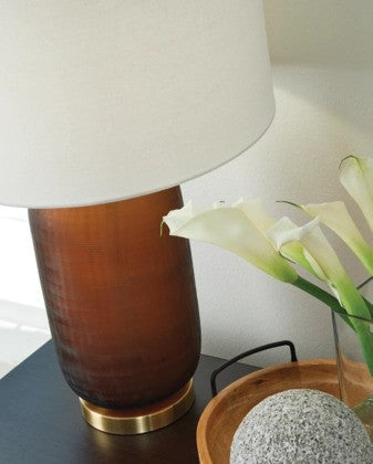 Farbyn Glass Table Lamp - Lifestyle Furniture