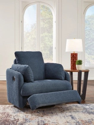 Coxdy Ink Swivel Glider Recliner - Lifestyle Furniture