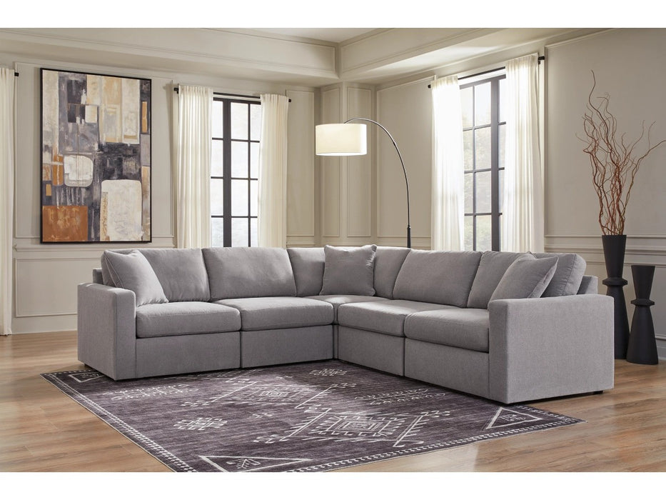 Coxdy Granite 5PC Sectional - Lifestyle Furniture